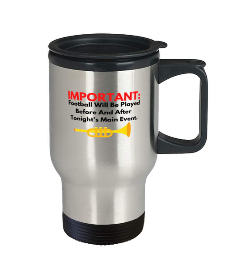 Coffee Travel Mug Funny Trumphet Band