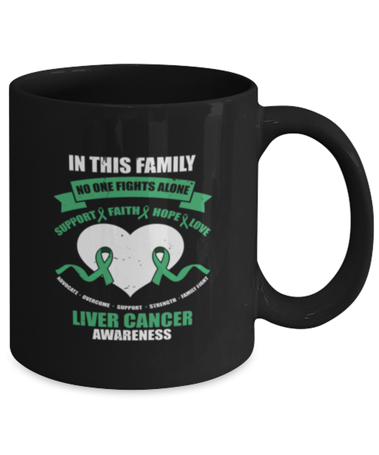 Coffee Mug Funny Support Liver Cancer Awareness