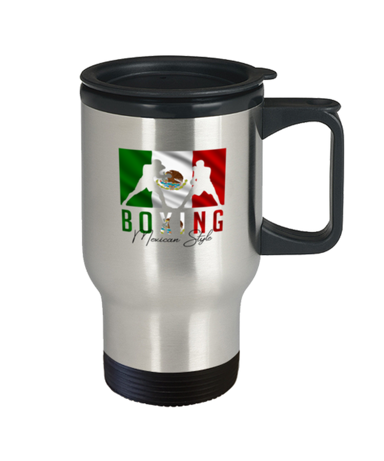 Coffee Travel Mug Funny Boxing Mexican Style
