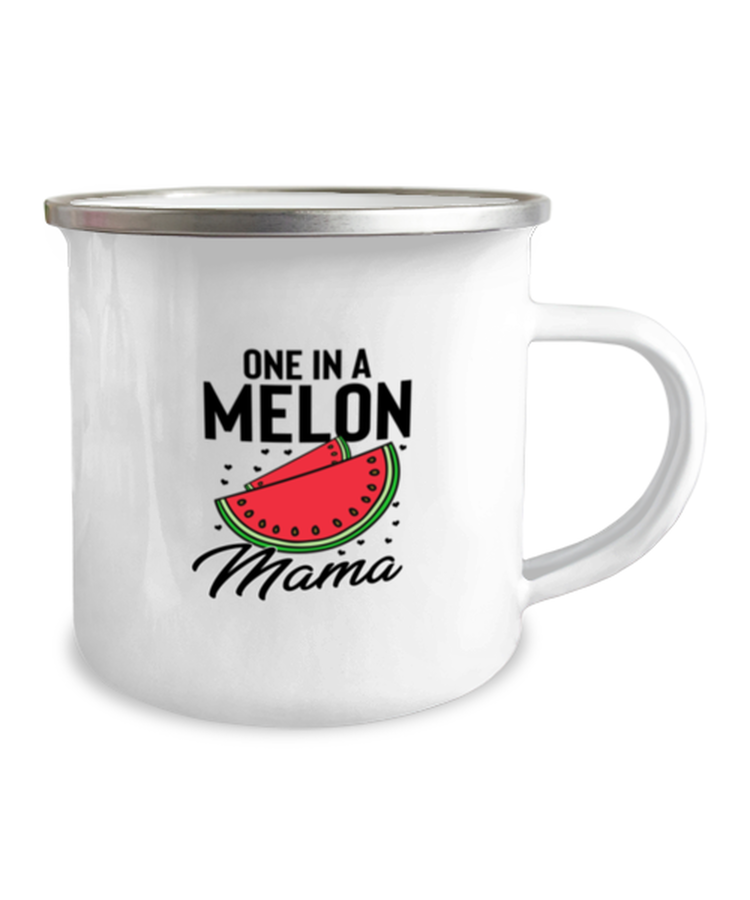 12 oz Camper Mug Coffee, ravel mug, Funny One In A Melon Mama