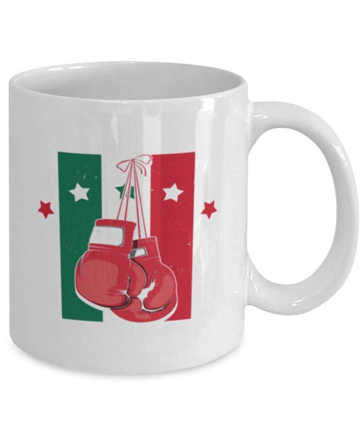 Coffee Mug Funny Mexican Flag Boxer Boxing