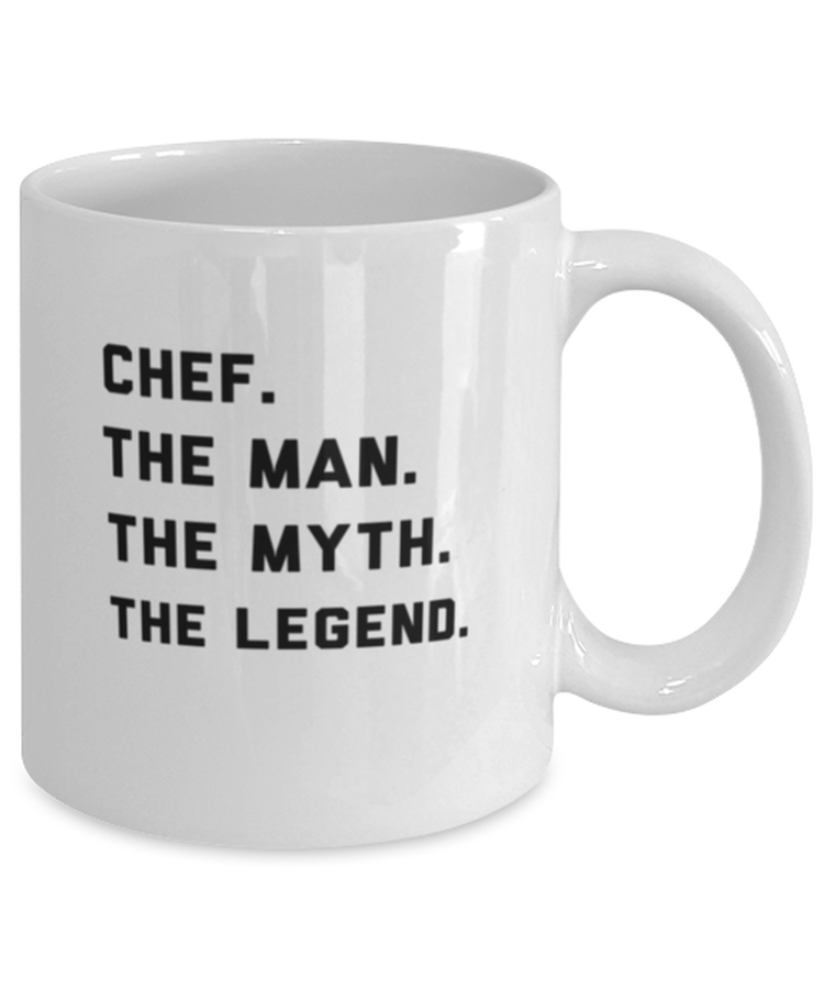 Coffee Mug Funny Chef The Man The Myth The Legend