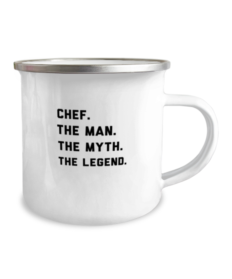 12 oz Camper Mug Coffee Funny Che F The Man The Myth The Legend