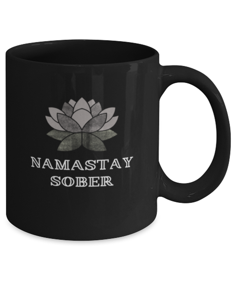 Coffee Mug Funny Namastay Sober