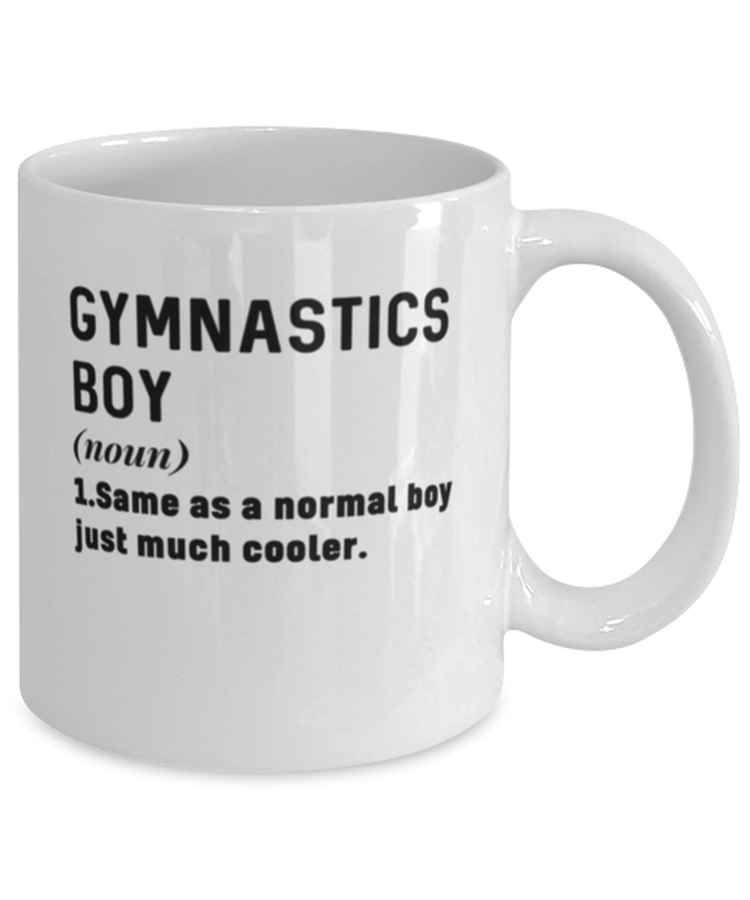 Coffee Mug Funny Gymnastics Boy definition