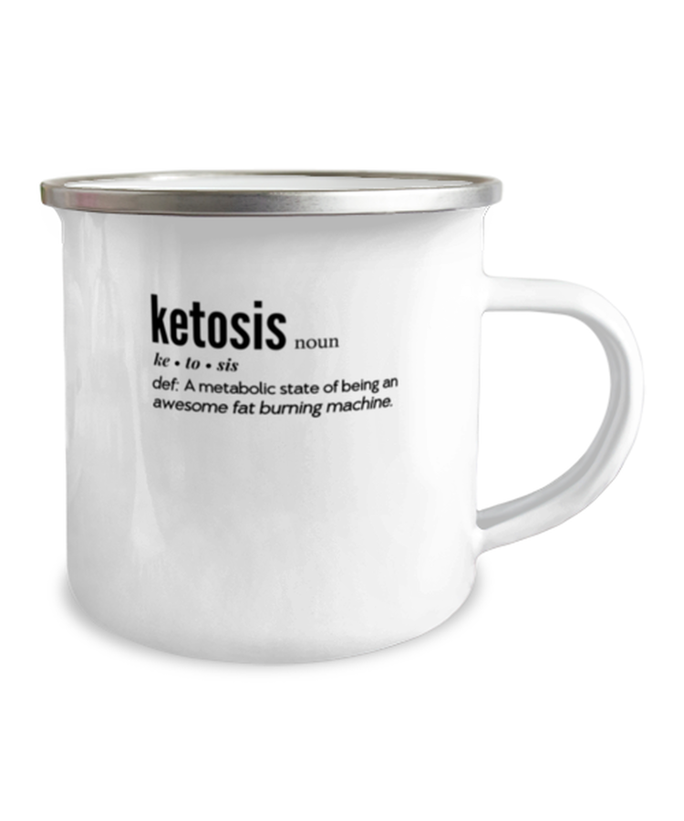 12 oz Camper Mug Coffee Funny Ketosis definition