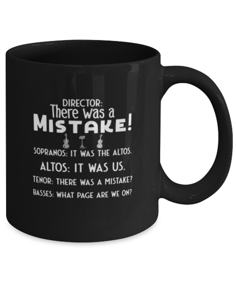 Coffee Mug Funny Director There Was A Mistake