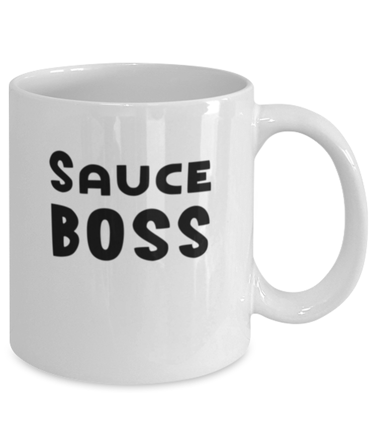 Coffee Mug Funny Sauce Boss