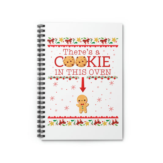 Spiral Notebook Student Novelty Expecting Mommies Quote Gingerbread Graphic Gags Hilarious Parenting