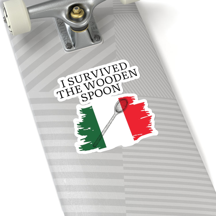 Sticker Decal Humorous Italy Italia Cuisine Cultures Nationalistic Lover Hilarious Italian Stickers For Laptop Car