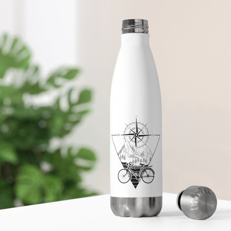 20oz Insulated Bottle  Novelty Vintage Mountain Fan Biking Bicycling Enthusiast Hilarious