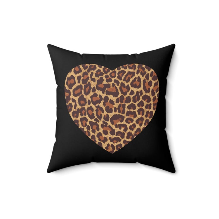 Proud Zoo Keeper Cheetah Wilderness Cat Spun Polyester Square Pillow