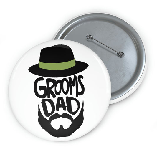 Funny Pinback Button Pin Badge Groom Father Wedding Bachelors Dad Wedding Dad Fun Grooms Bridal  Engagement Fiances