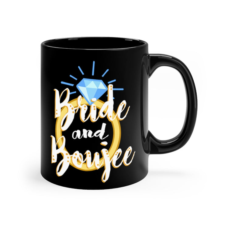 11oz Black Coffee Mug Ceramic Humorous Drinking Bride Sarcastic Engagement Bridal Funny Hilarious Vodka