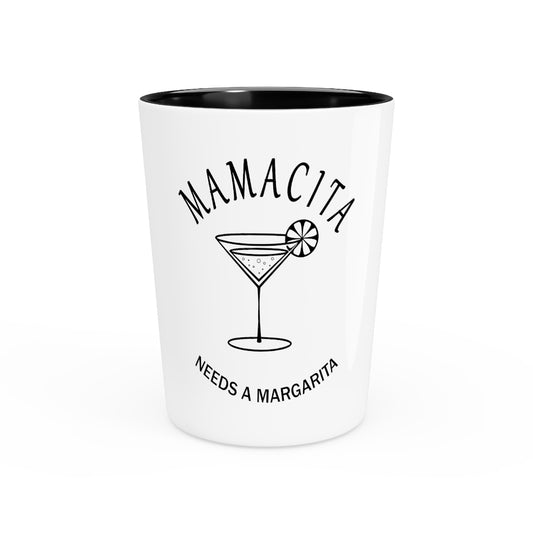 Shot Glass Party Ceramic Tequila  Funny Mamacita Drinking Sarcastic Parenting Margarita Mom Hilarious Motherhoods