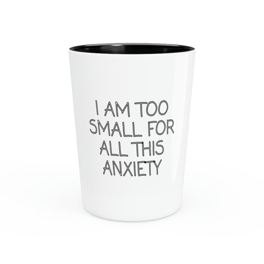 Shot Glass Party Ceramic Tequila Hilarious Impassive Introverted  Sarcastic Statements Gag  Distant Introverts