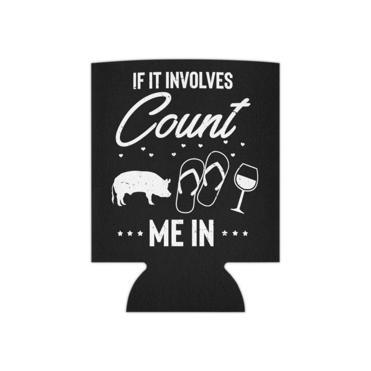 Beer Can Cooler Sleeve  Hilarious If It Involves Wine Flops Pigs Leisure Enthusiast Humorous