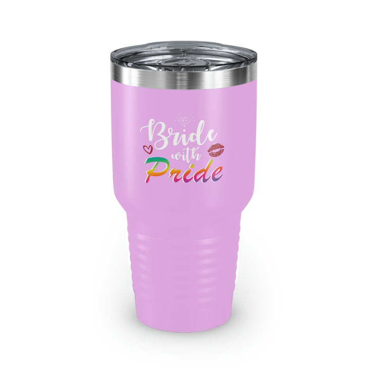 30oz Tumbler Stainless Steel Colors Humorous LGBTQ Bridal Appreciation Graphic Puns Hilarious Supportive Bridesmaid