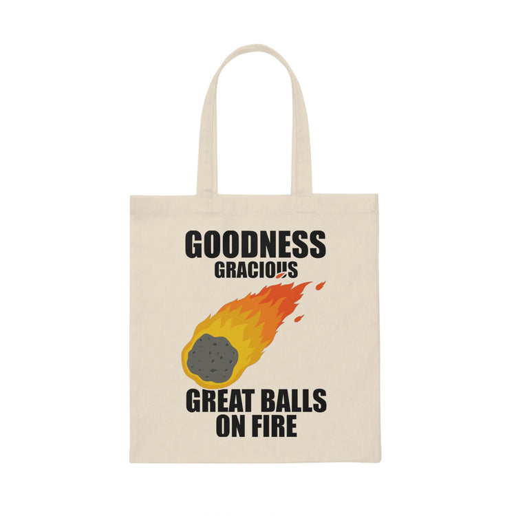 Hilarious Meteors Illustration Stargazers Statements Puns Humorous Stargazing Meteorites Enthusiast Graphic Canvas Tote Bag