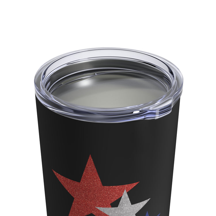 Three Stars Fourth Of July Tumbler 10oz