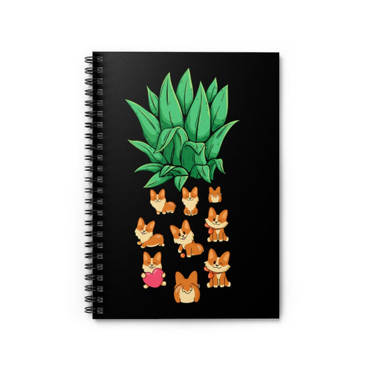 Spiral Notebook  Hilarious Dog Pet Lover Welsh Corgis Sarcasm Doggie Puppies Humorous Doggies