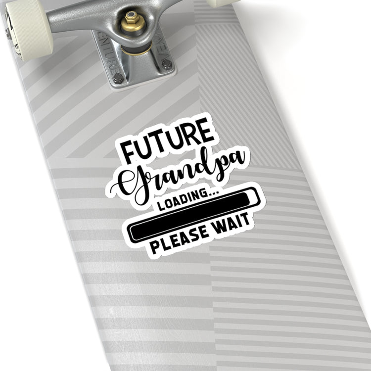 Sticker Decal Future Grandpa Loading Please Wait Promoted To New Grandpa Gift Stickers For Laptop Car