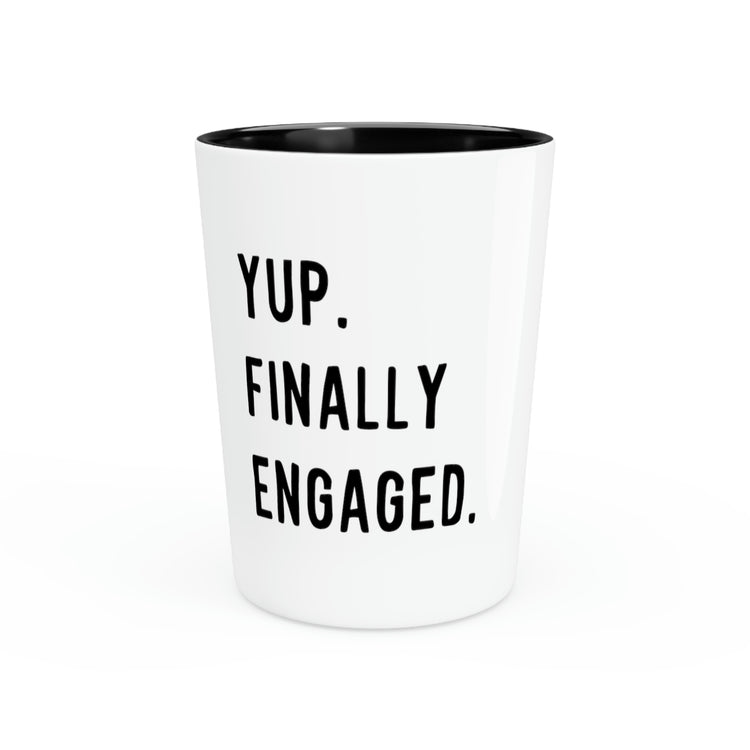 Shot Glass Party Ceramic Tequila Humorous Matrimonial Engagements Sarcastic Funny Line Proposal Gatherings