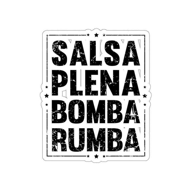 Sticker Decal Humorous Dancing Danseuse Merengue Bachata Cumbia Lover Novelty Reggae Boogie Stickers For Laptop Car
