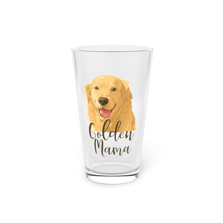 Beer Glass Pint 16oz  Novelty Favorite Loved Pup