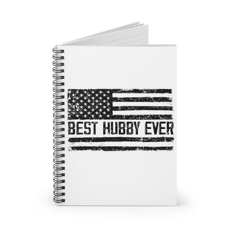 Spiral Notebook  Hilarious Supportive Husband Boyfriend Marriage Patriotic Humorous Couple