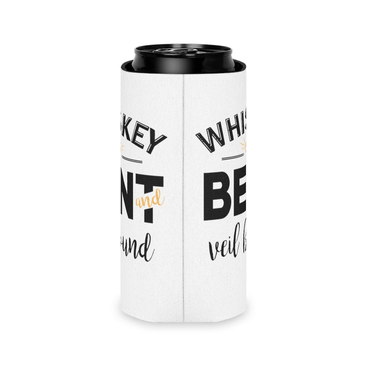 Beer Can Cooler Sleeve  Funny Wedding Veils Entourages Sarcastic Engagement Bridal Hilarious Drunk