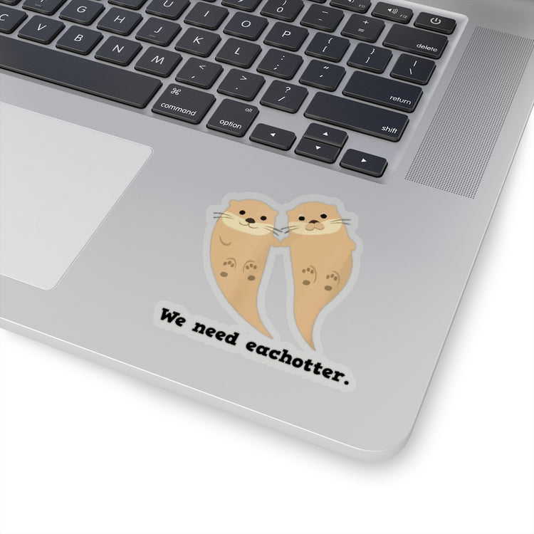 Sticker Decal Novelty Otters Enthusiasts Environmentalist Stickers For Laptop Car