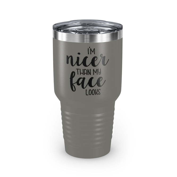 30oz Tumbler Stainless Steel Colors  Humorous Sassiest Introverts Mocking Statements Puns Line Hilarious Awkwardly