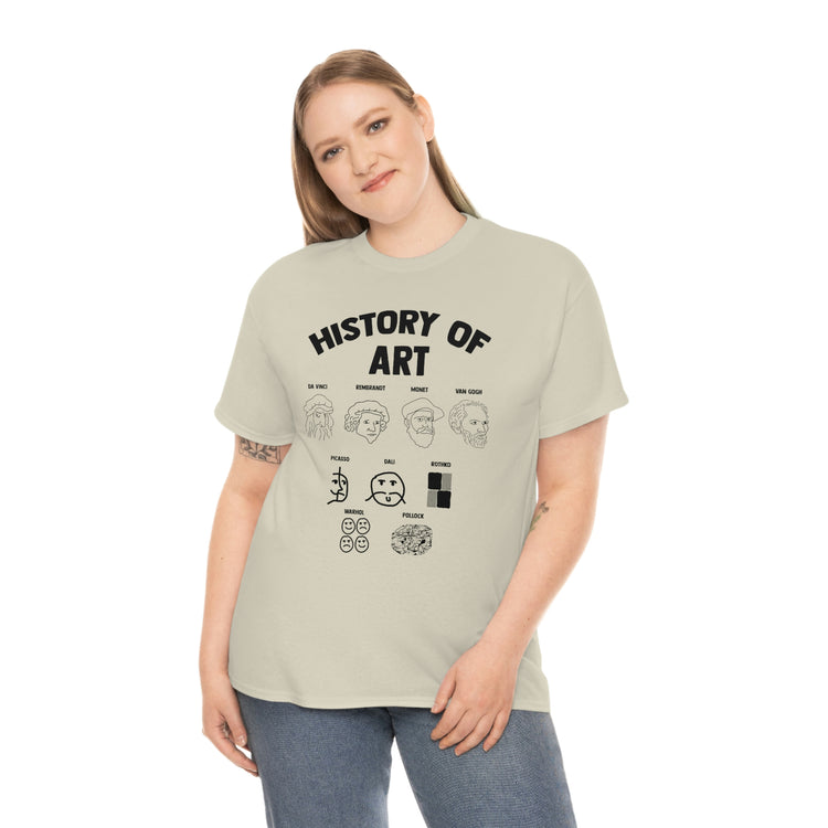 Novelty Arts Subject Instructor Professor Trainor Painter Hilarious Skill Imagination Creativity Illustrator Unisex Heavy Cotton Tee