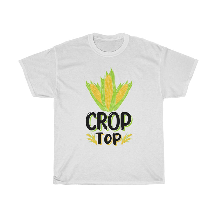 Novelty Crop Top Comical Agriculturing Sayings Horticulture Hilarious