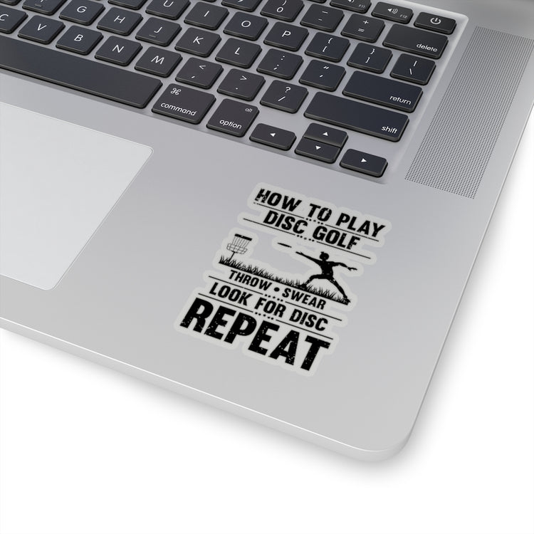 Sticker Decal Hilarious Frisbees Acceleration Disc Sports Enthusiast Pun Humorous Gameday Stickers For Laptop Car