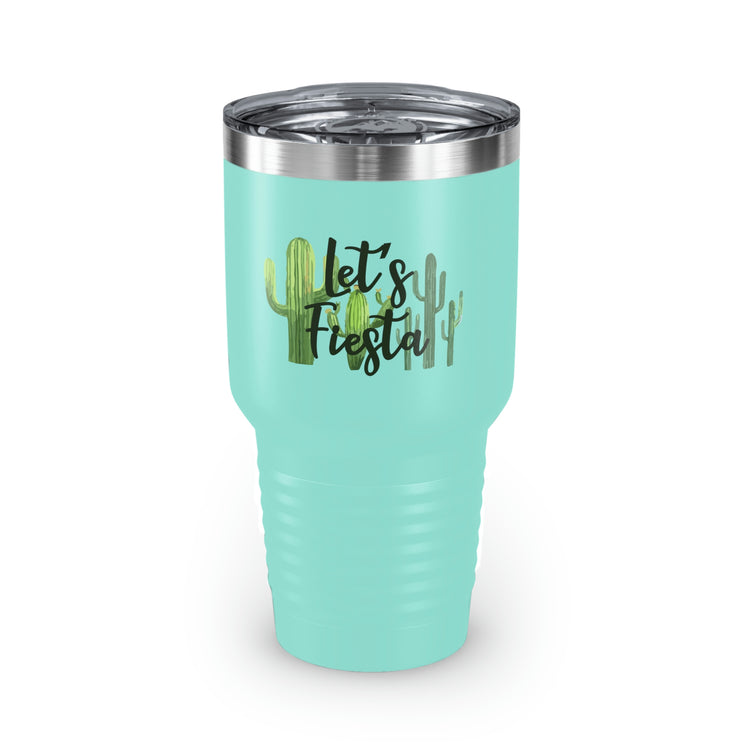 30oz Tumbler Stainless Steel Colors Funny Engagement Vacations Cactus Mexico Wedding Party Bridal Spanish Bride