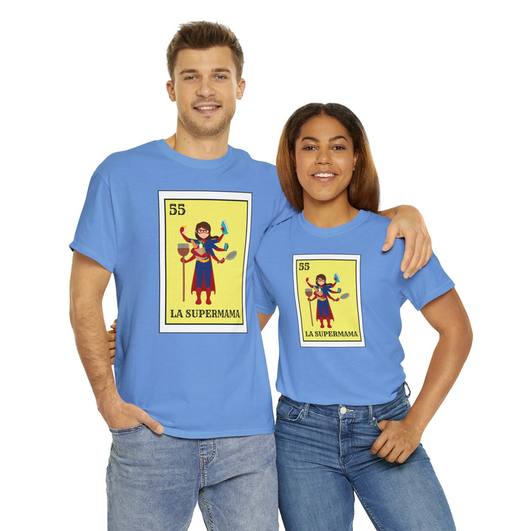 Shirt Funny Mexican Mothers Lottery Card Amusing  Comical Cheerful Cheerful Greeting T-Shirt Unisex Heavy Cotton Tee