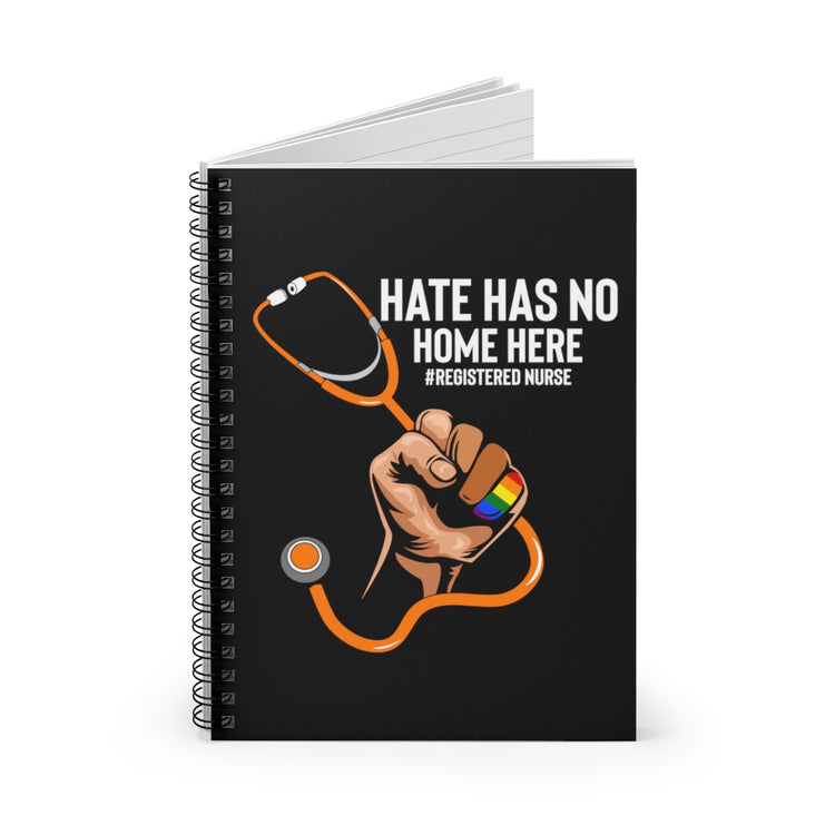 Spiral Notebook  Hilarious Registered Nurse Physician Practitioner Bisexual Humorous Medical Staff Sexuality Recognizing Lover
