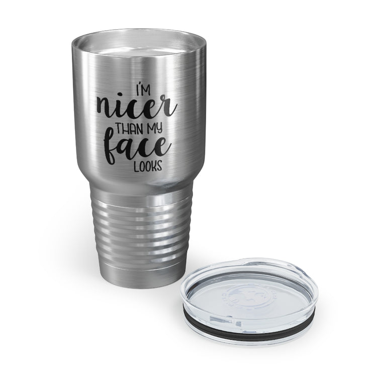 30oz Tumbler Stainless Steel Colors  Humorous Sassiest Introverts Mocking Statements Puns Line Hilarious Awkwardly