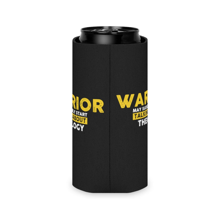 Beer Can Cooler Sleeve Inspiring Fighting Prayer Uplifting Theologists Christians  Motivating