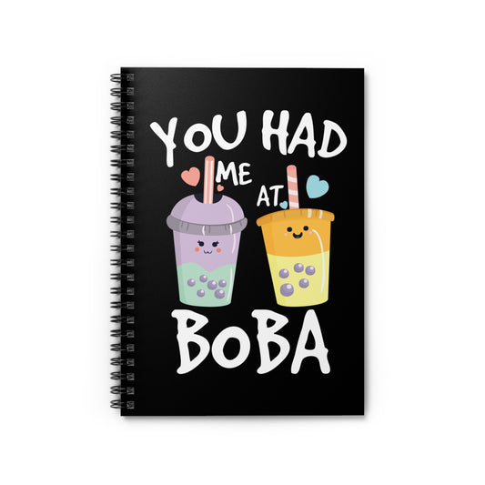 Funny Bubble Teas Enthusiasts Men Women T Shirt Spiral Notebook - Ruled Line