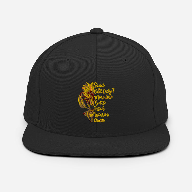 Snapback Hat Novelty Helianthus Flower Marigold Floweret Enthusiast Hilarious Floret Yellow Blooms Blossoms Lawn