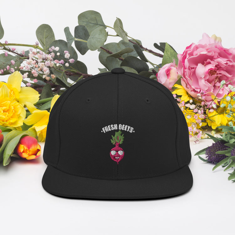 Snapback Hat Hilarious Vegetables Plants Tillage Horticulture Funny Farmer Yard Horticultural Horticulturing