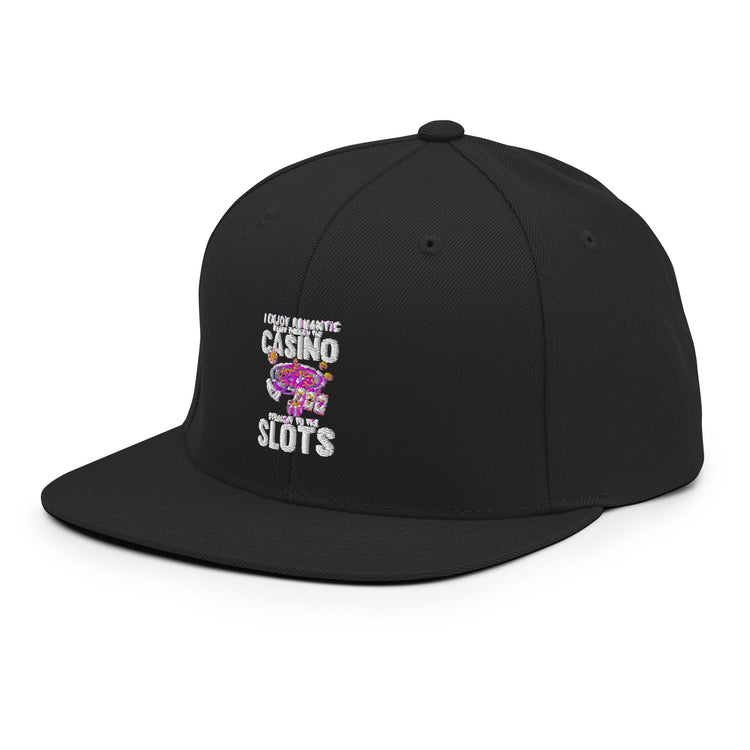 Snapback Hat Humorous Gambler Betting Bluffing Wager Waging Novelty Bet Leisure Stake Risk Taker Luck Player