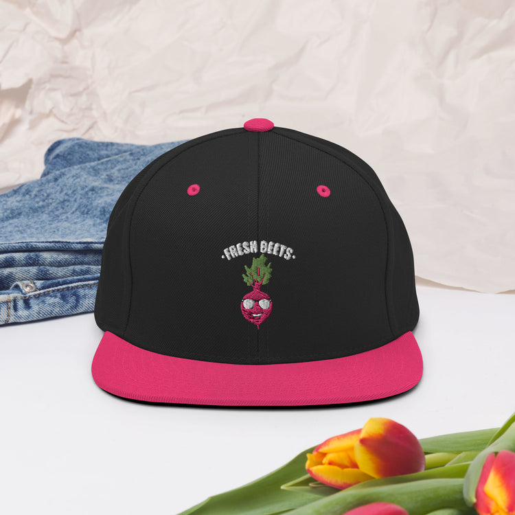 Snapback Hat Hilarious Vegetables Plants Tillage Horticulture Funny Farmer Yard Horticultural Horticulturing