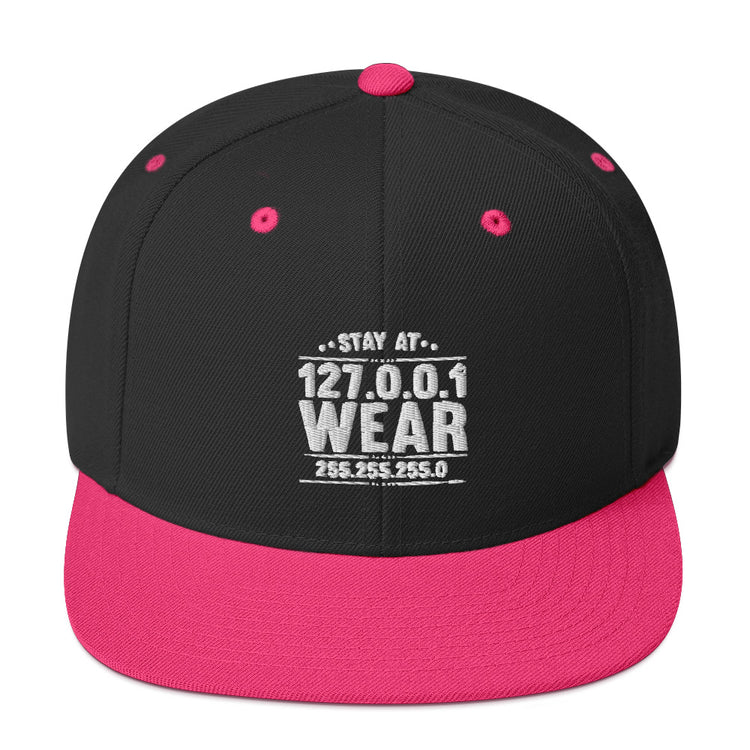 Snapback Hat Hilarious Software Geek Technologist Electrical Computers Novelty Tech Freak IT Code Softwares Enthusiast