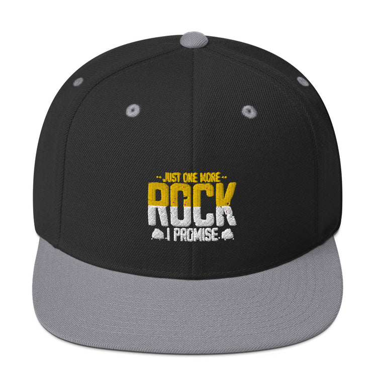 Snapback Hat Hilarious Mineral Collector Lands Scientists Novelty Hypsography Rocks Hobbyist Hunters Lover