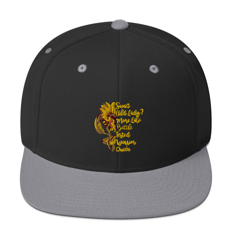 Snapback Hat Novelty Helianthus Flower Marigold Floweret Enthusiast Hilarious Floret Yellow Blooms Blossoms Lawn