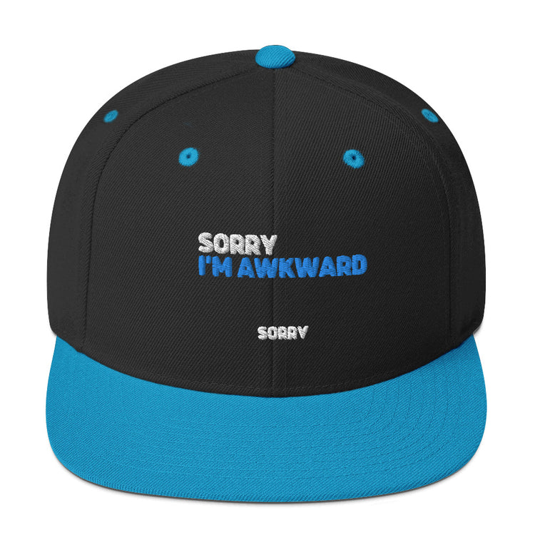 Snapback Hat Humorous Sarcasm Humor Awkward Sarcastic Laughter Pun Novelty Humors Chuckle Derision Playfulness Fun